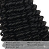 Kinky curly 100% human remy hair weave|var-31963607367752