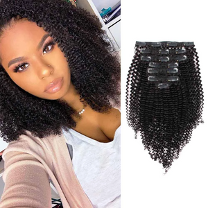 Clip in Hair Extension Kinky Curl