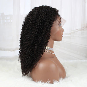 13x4 Lace Front Wigs Kinky Curly Wigs Natural Hairline 4C Wig Human Hair for Woman 150% Density