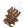 120g clip in hair extensions highlights #4/27 16"|var-31955963379784