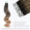 14 Inch Hair Extensions | Remy Hair Tape In Human Hair Extensions