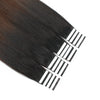 Remy tape in hair extensions omber #2/4|var-31549209083976