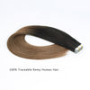 Remy tape in hair extensions omber #2/6|var-31549209116744