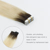 Tape In Hair Extension Rooted R#2/#60