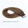 Tape In Hair Extension Rooted Highlights RP4-4/27