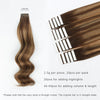 Tape In Hair Extension Rooted Highlights RP4-4/27