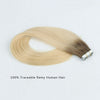Tape In Hair Extension Rooted R#6/#60