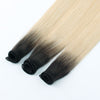 Rooted #2/60 Hand Tied Hair Extensions 20 Inch