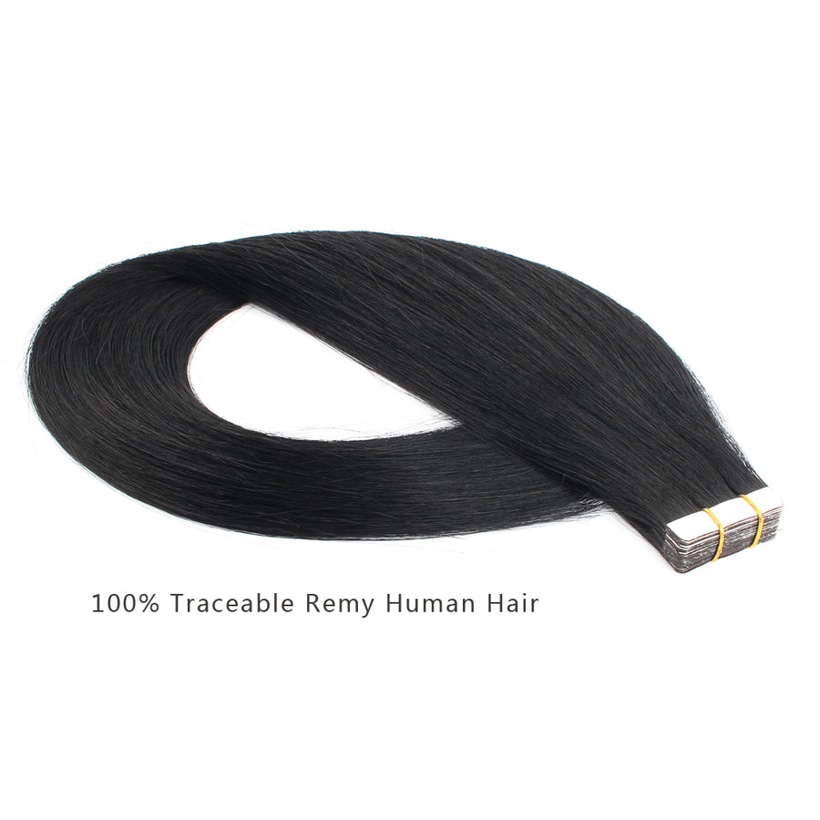 18 Inch Hair Extensions | Remy Hair Tape In Human Hair Extensions