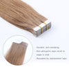 Remy tape in hair extensions #10 medium golden brown|var-31549208657992