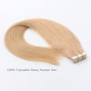 Remy tape in hair extensions #18 dirty blonde|var-31549208756296