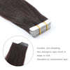 Remy tape in hair extensions #1B off black |var-31551553798216