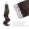 14 Inch Hair Extensions | Remy Hair Tape In Human Hair Extensions