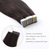 Remy tape in hair extensions #2 dark brown |var-31551553830984