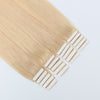 Remy tape in hair extensions #24 honey blonde|var-31549208821832