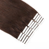 Remy tape in hair extensions #3 medium dark brown|var-31549208526920