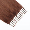 Remy tape in hair extensions #33 dark auburn|var-31548621914184