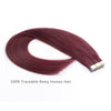 Tape In Hair Extensions #530 Burgundy