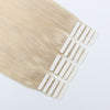 Remy tape in hair extensions #60 ash blonde|var-31549209051208