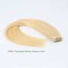 Remy tape in hair extensions #613 beach blonde|var-31549209018440