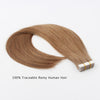 Remy tape in hair extensions #8 ash brown|var-31549208625224