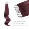 16 Inch Hair Extensions | Remy Hair Tape In Human Hair Extensions