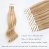 Remy tape in hair extensions highlights #12/60|var-31549209641032