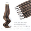 16 Inch Hair Extensions | Remy Hair Tape In Human Hair Extensions