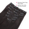 Clip in Hair Extension Silky Straight 10 Inch