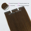 Ombre #4/613 Virgin Tape In Hair Extension 18"