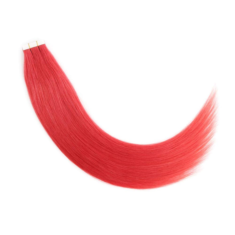 Tape In Hair Extension Red Color