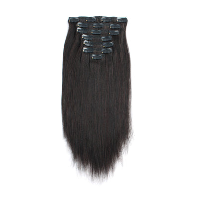 Clip in Hair Extension Yaki Straight